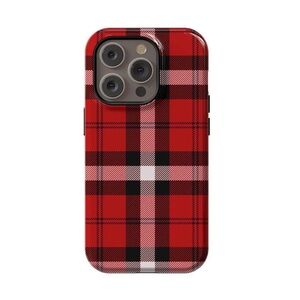 Plaid Red Phone Case